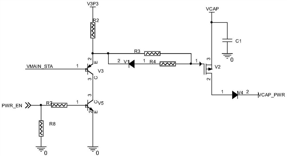 System and method for switching and off-line wakeup of double backup power supplies