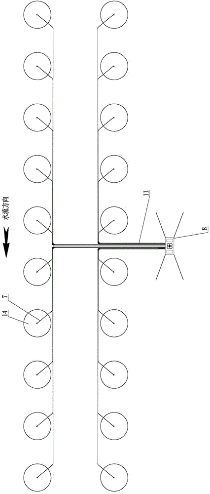 A cage culture automatic feeding platform system and operation method