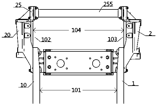 Vehicle frame connecting assembly convenient to assemble steering engine