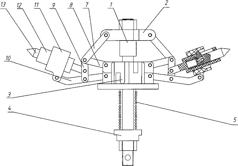 Multi-rod piping clip