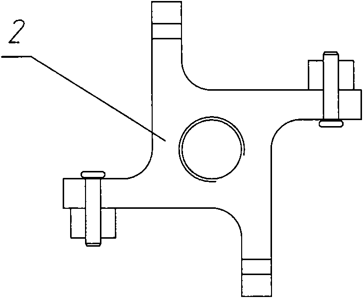 Multi-rod piping clip