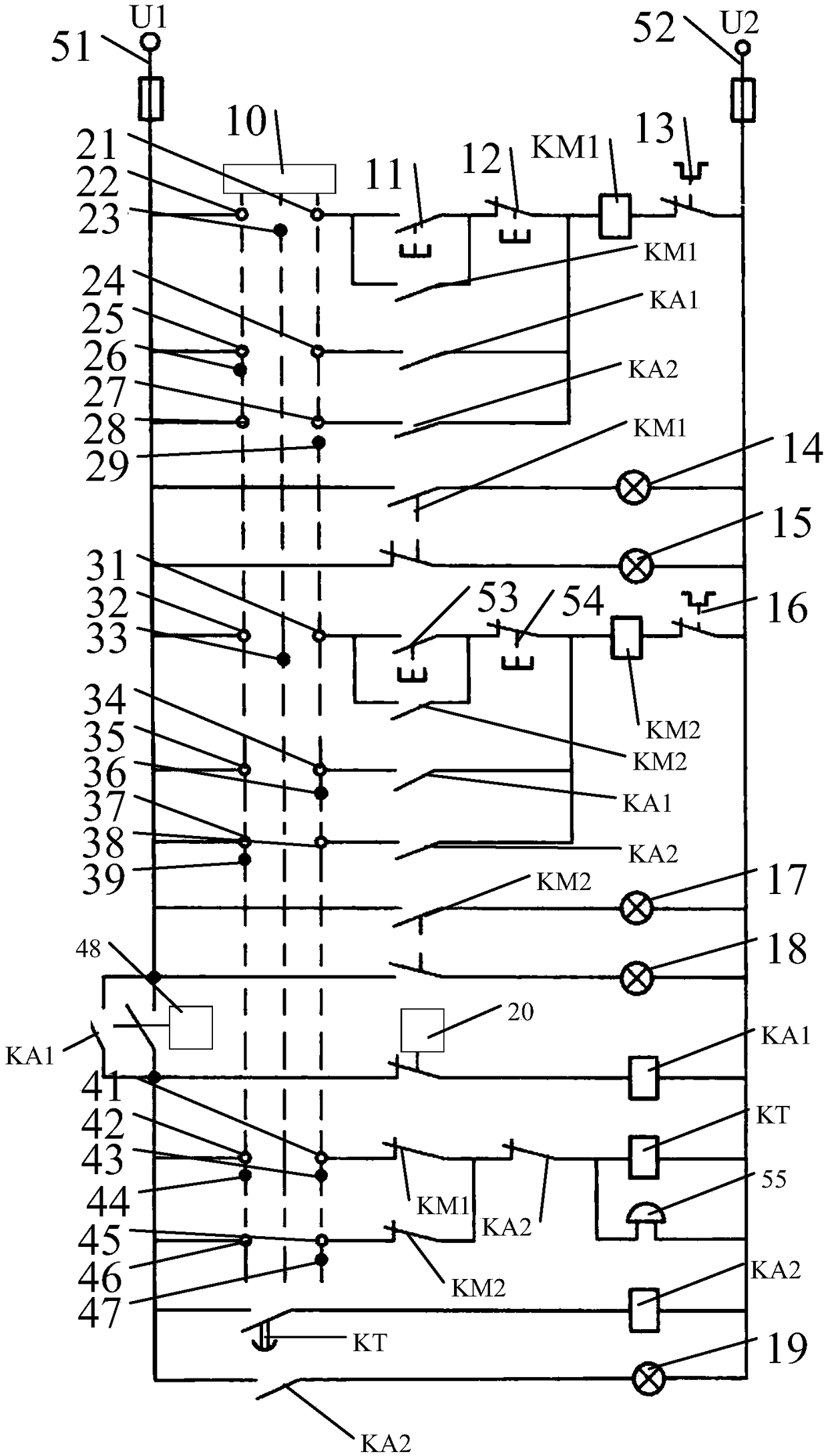 A constant temperature heating system for mine waste heat recovery