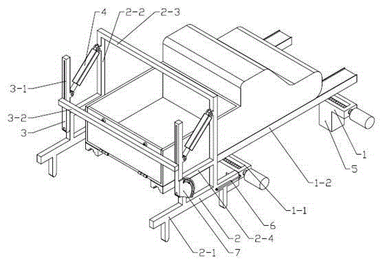 Pickup truck rear door fatigue endurance performance test device, control system thereof and test method thereof