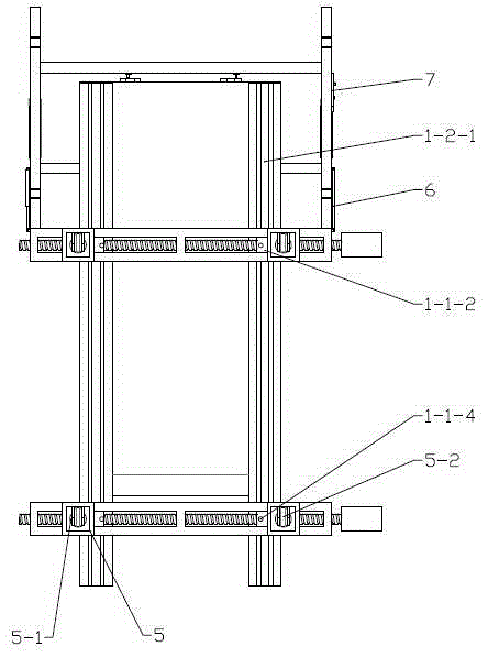 Pickup truck rear door fatigue endurance performance test device, control system thereof and test method thereof