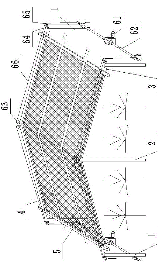 Canopy for fruit trees made of sunshade net