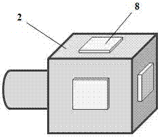 Robot 3D repeated positioning precision test system