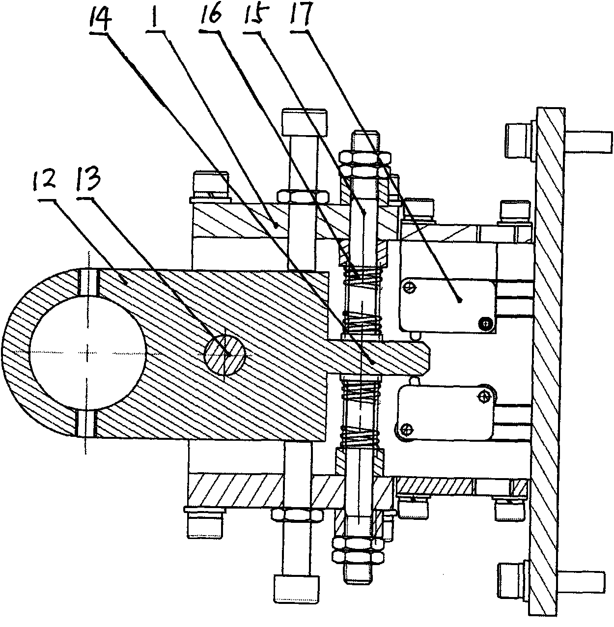 Mechanical arm of electric vehicle battery