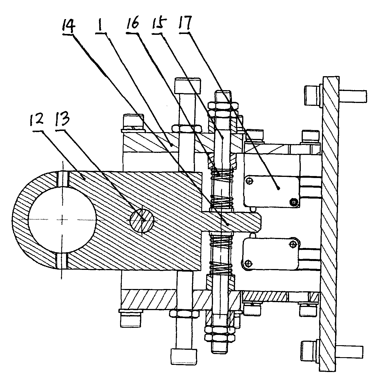 Mechanical arm of electric vehicle battery