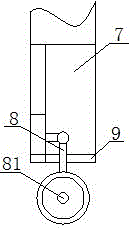 Video cabinet safe in plugging-in and easy to move