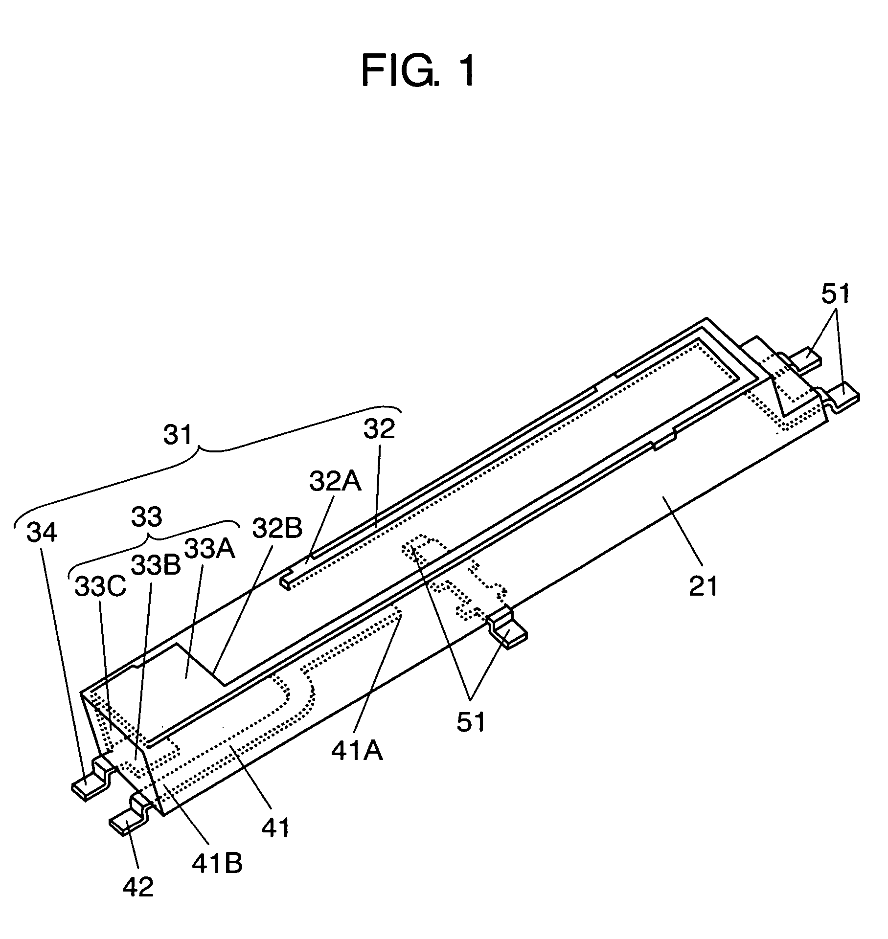 Antenna for portable cellular telephone