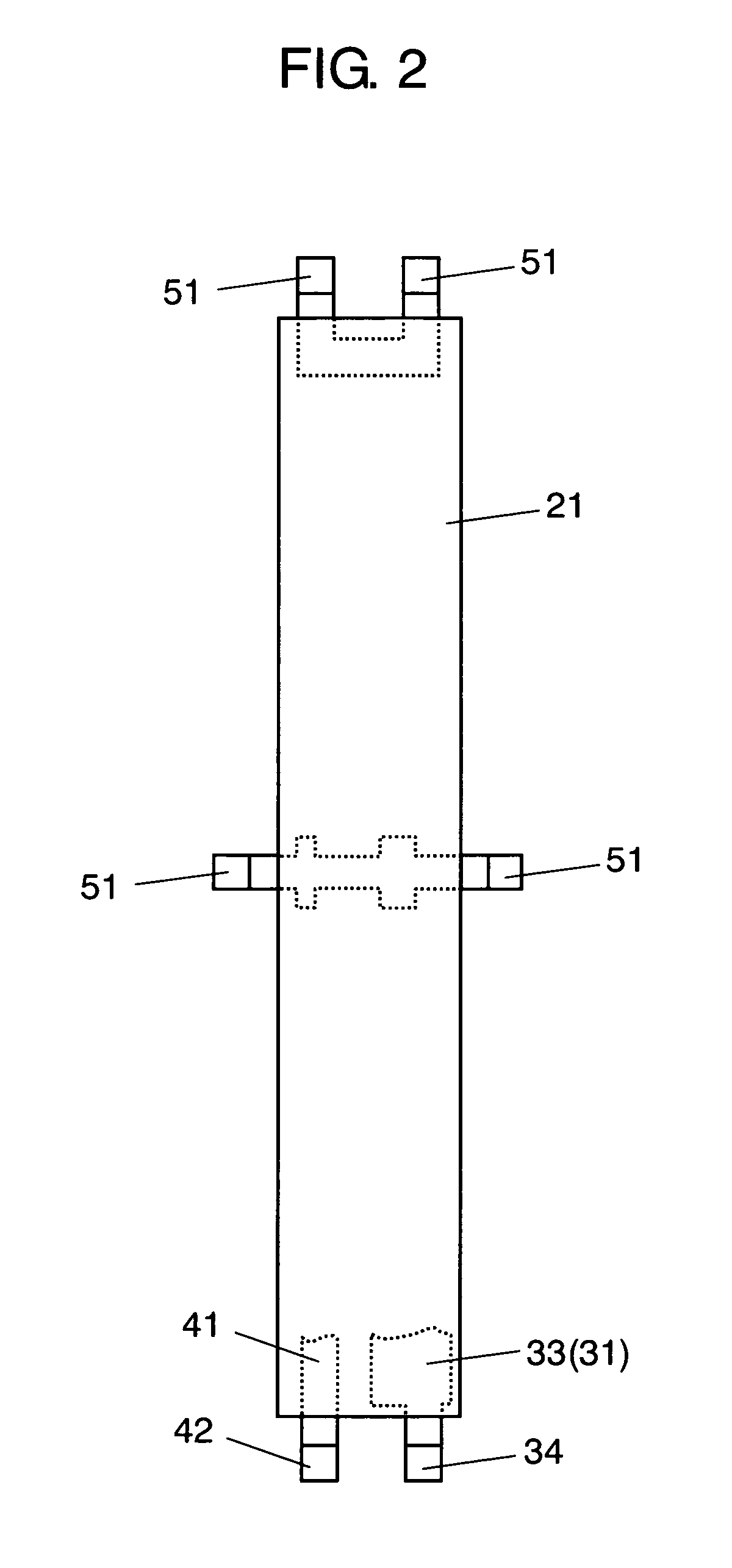 Antenna for portable cellular telephone