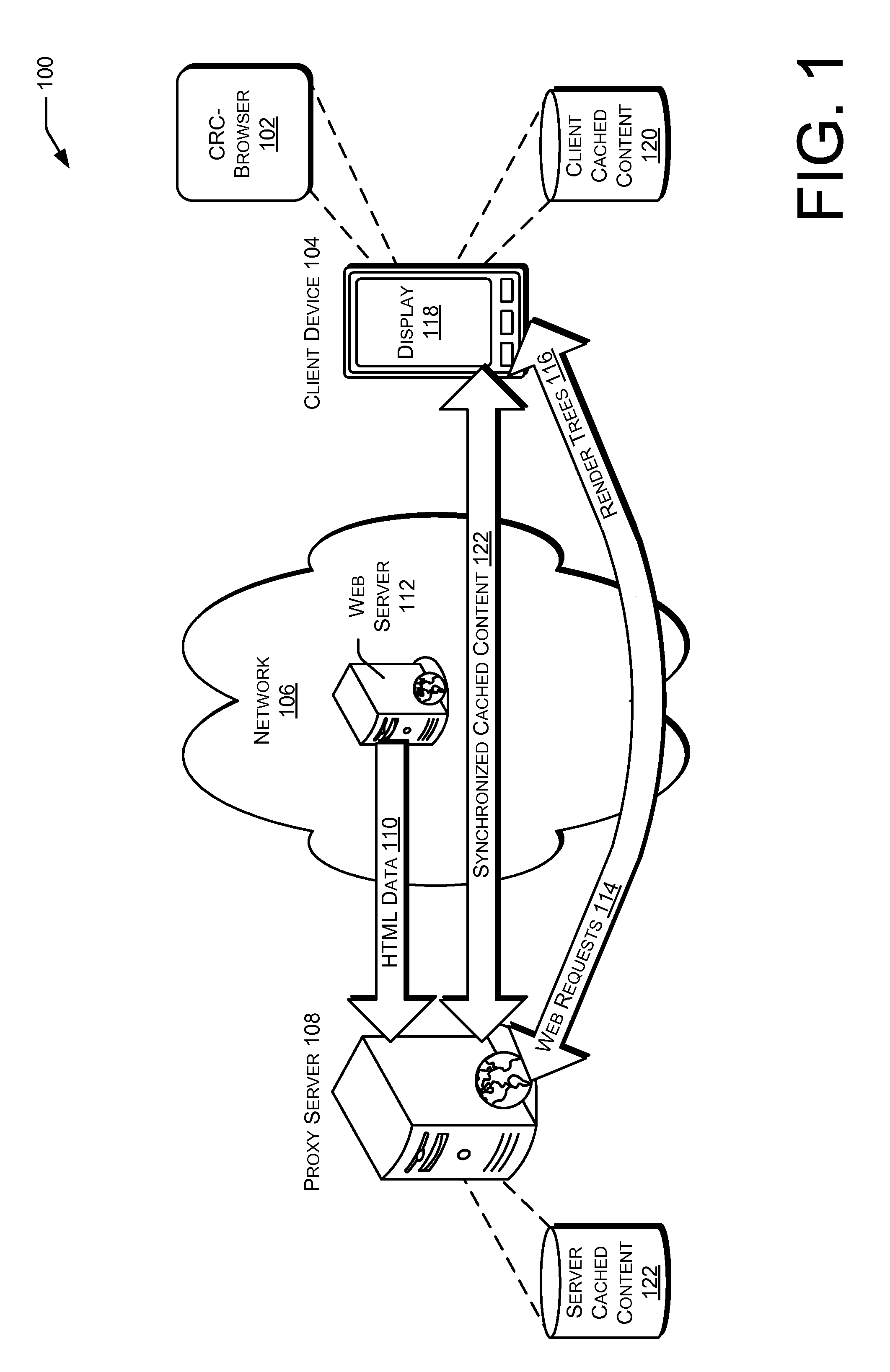 Cooperative Rendering Cache for Mobile Browser