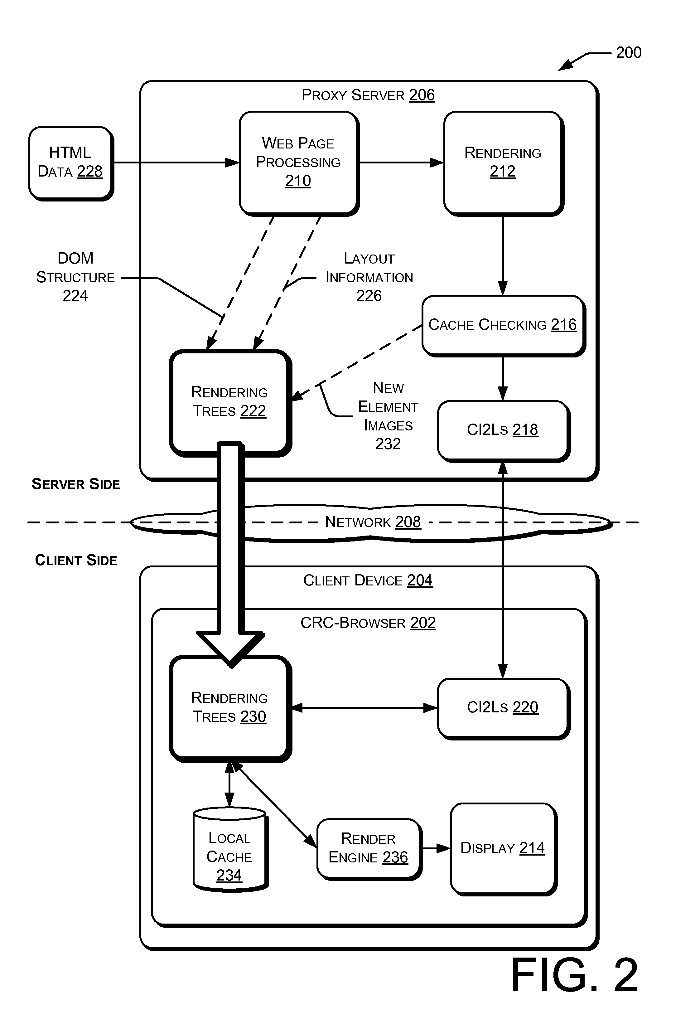 Cooperative Rendering Cache for Mobile Browser