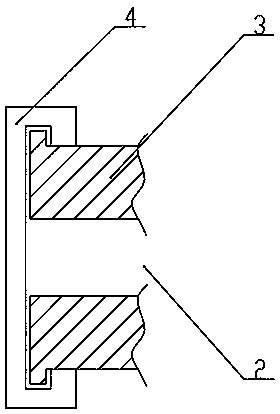 Large-screen monitoring device for dispatching