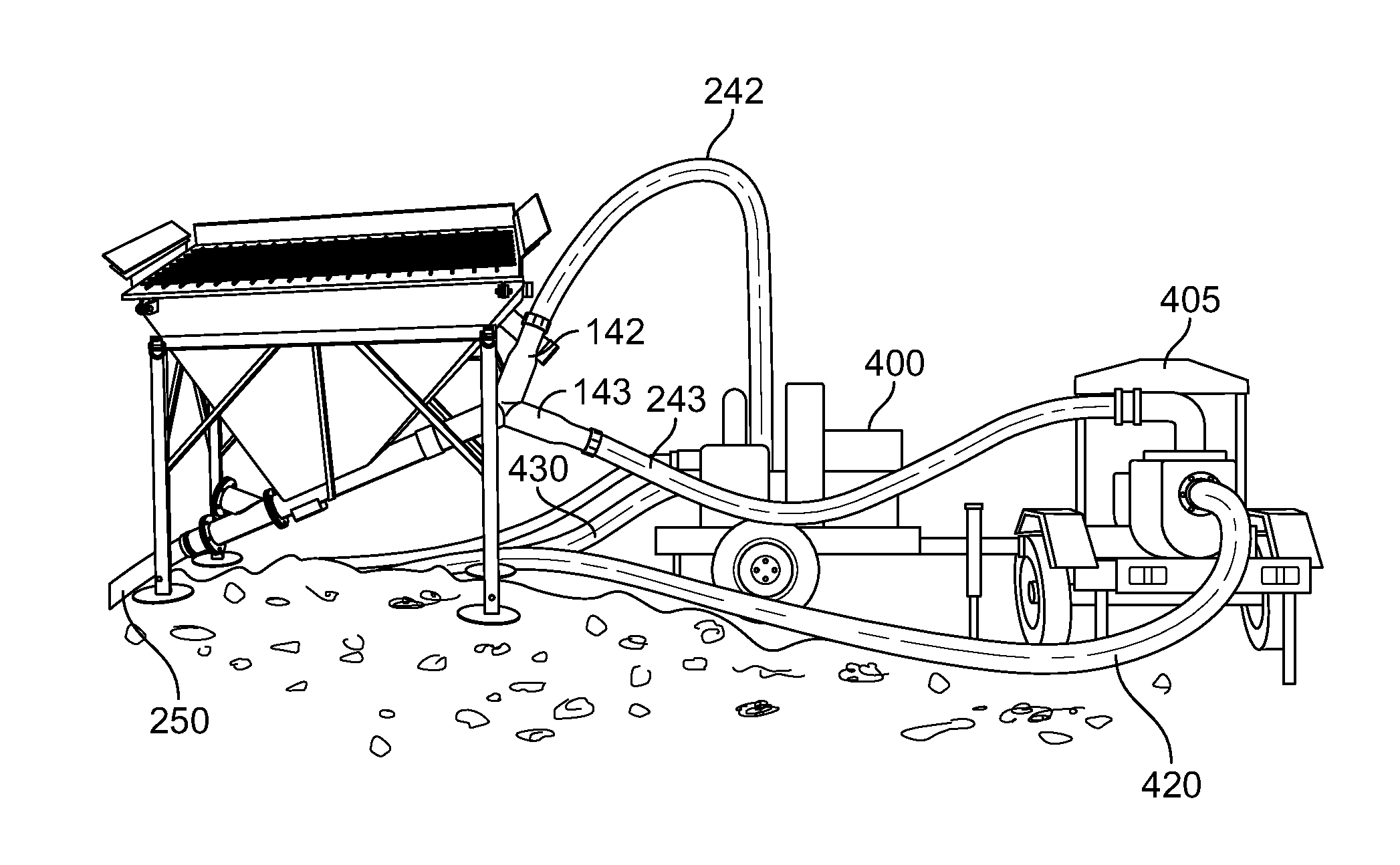 Systems and methods for creating gravel bars