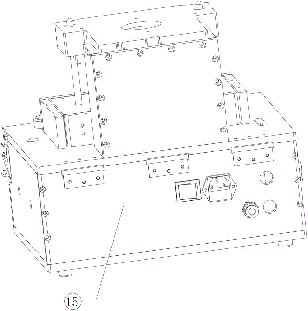 Antenna automatic press-fitting apparatus