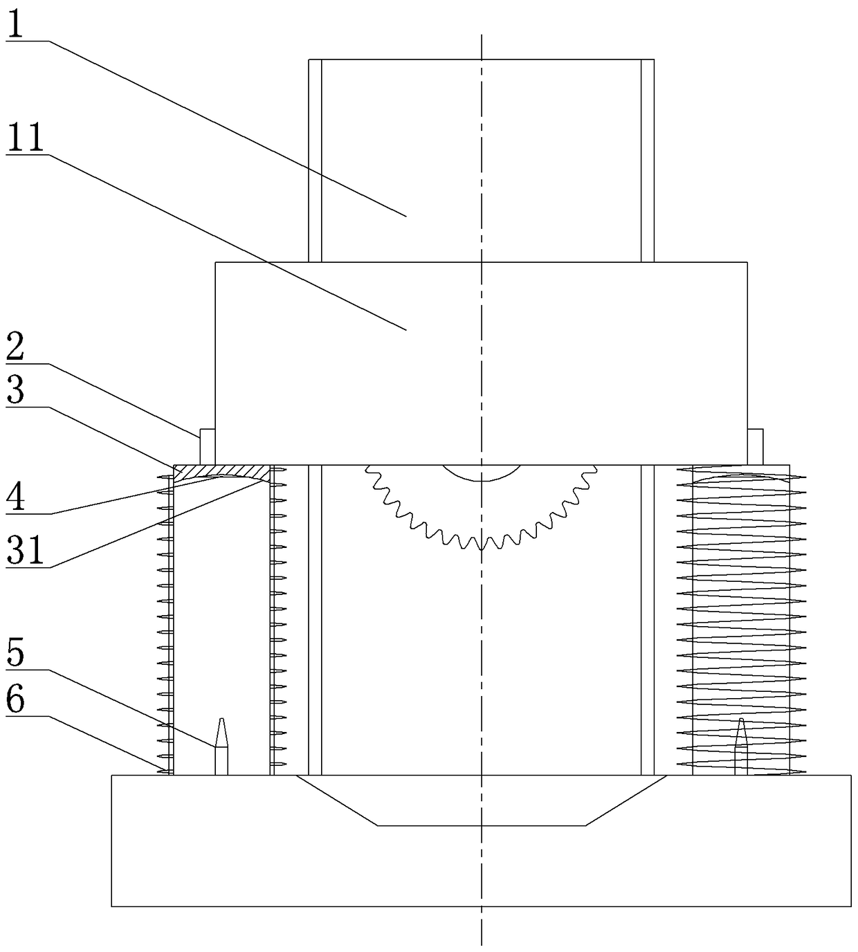 Verticality Monitoring Device for Tool Holder Movement of Vertical Hobbing Machine