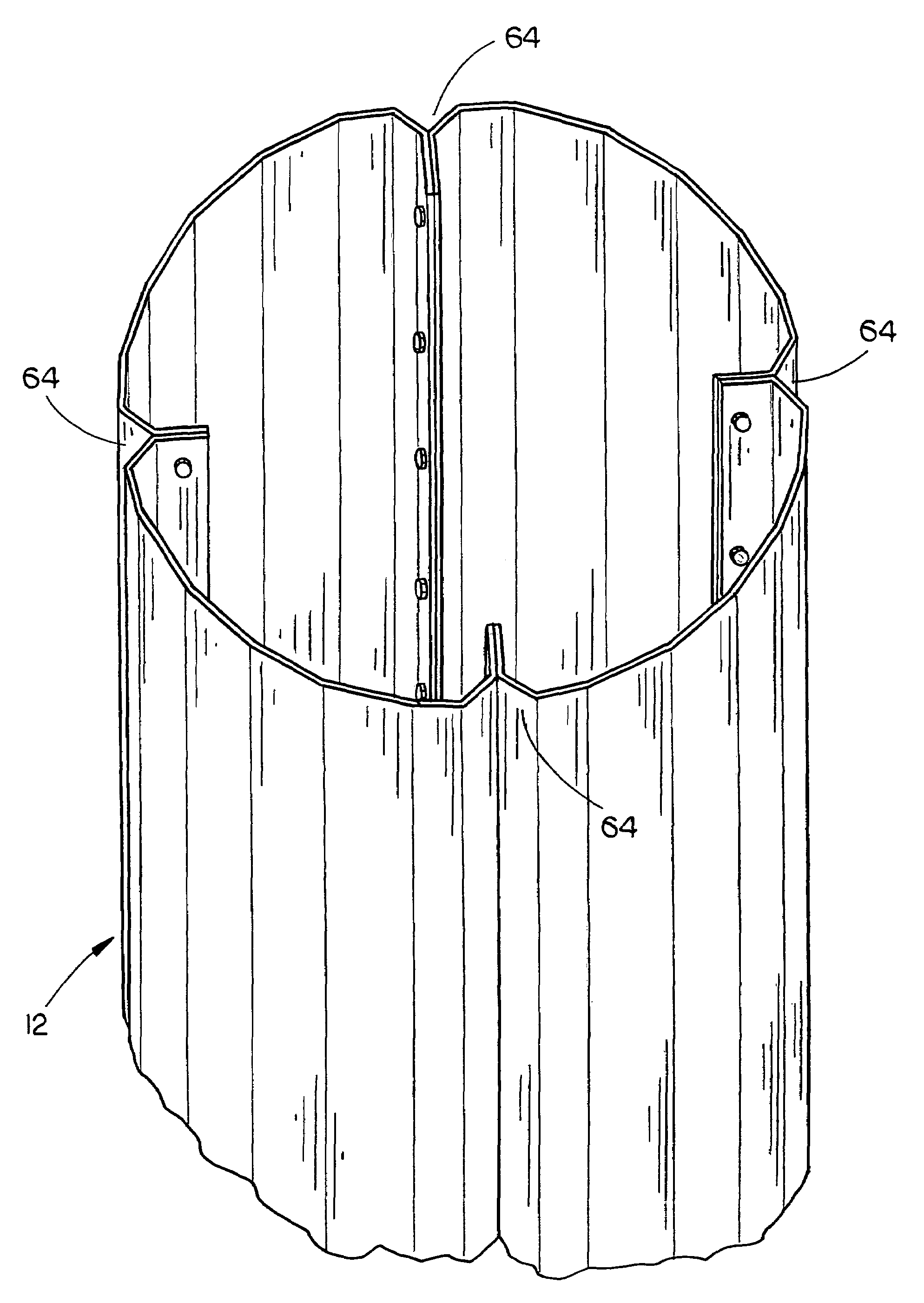 Hollow structural member