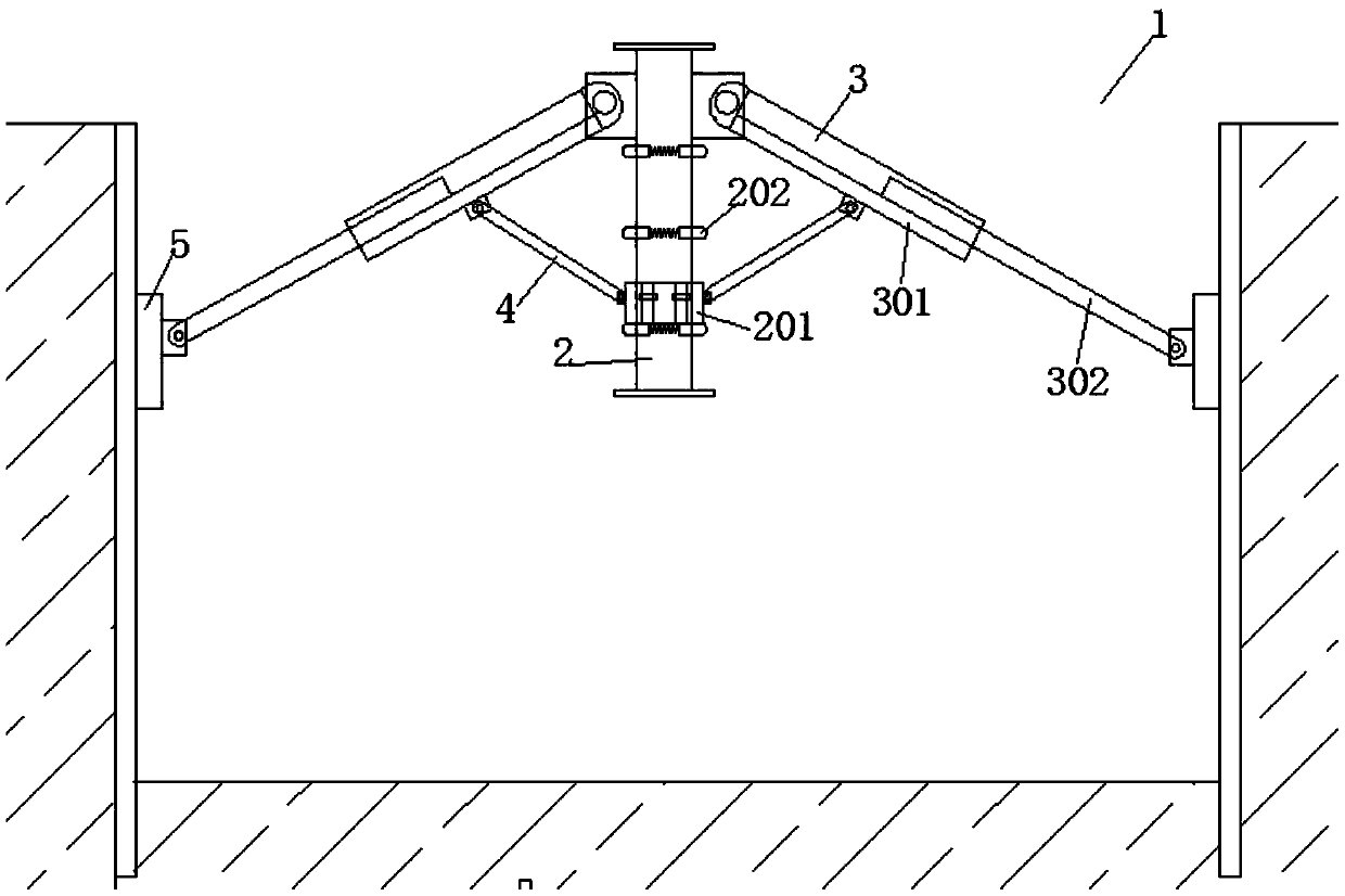 Quick and convenience supporting device for circular well pit construction