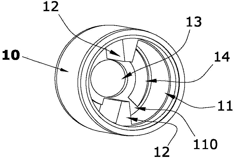 Hydraulic damp-adjustable rotating buffer