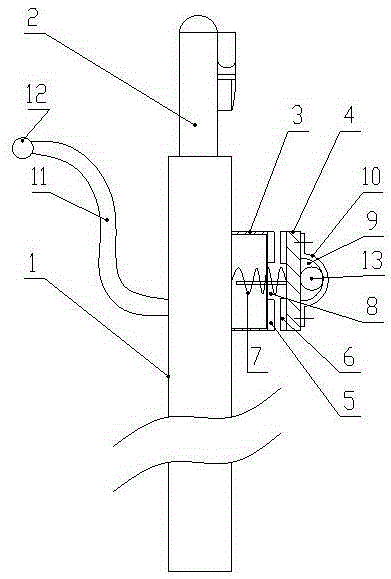 Operating rod for power transmission maintenance