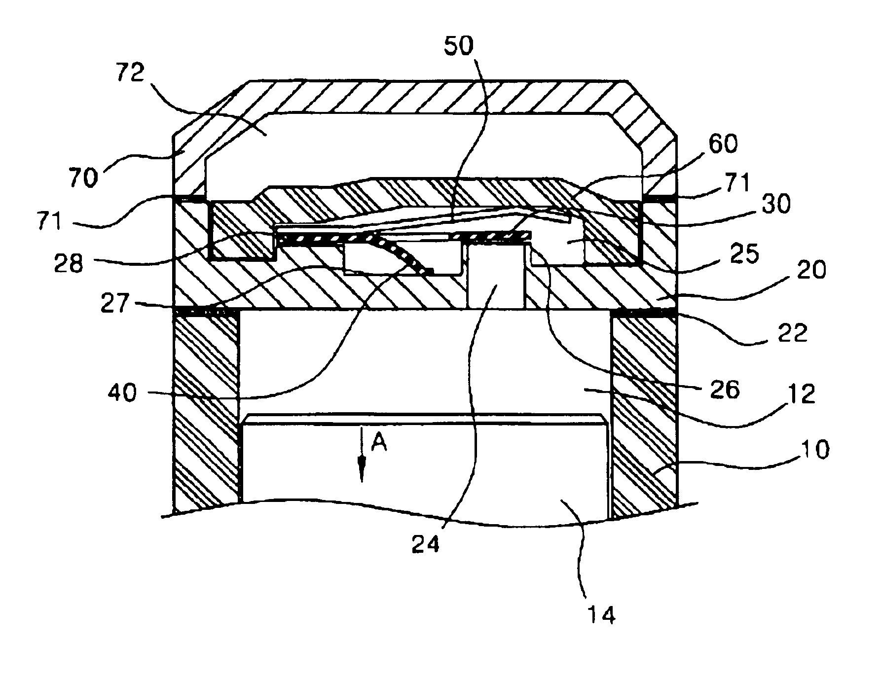 Valve apparatus for hermetic compressor