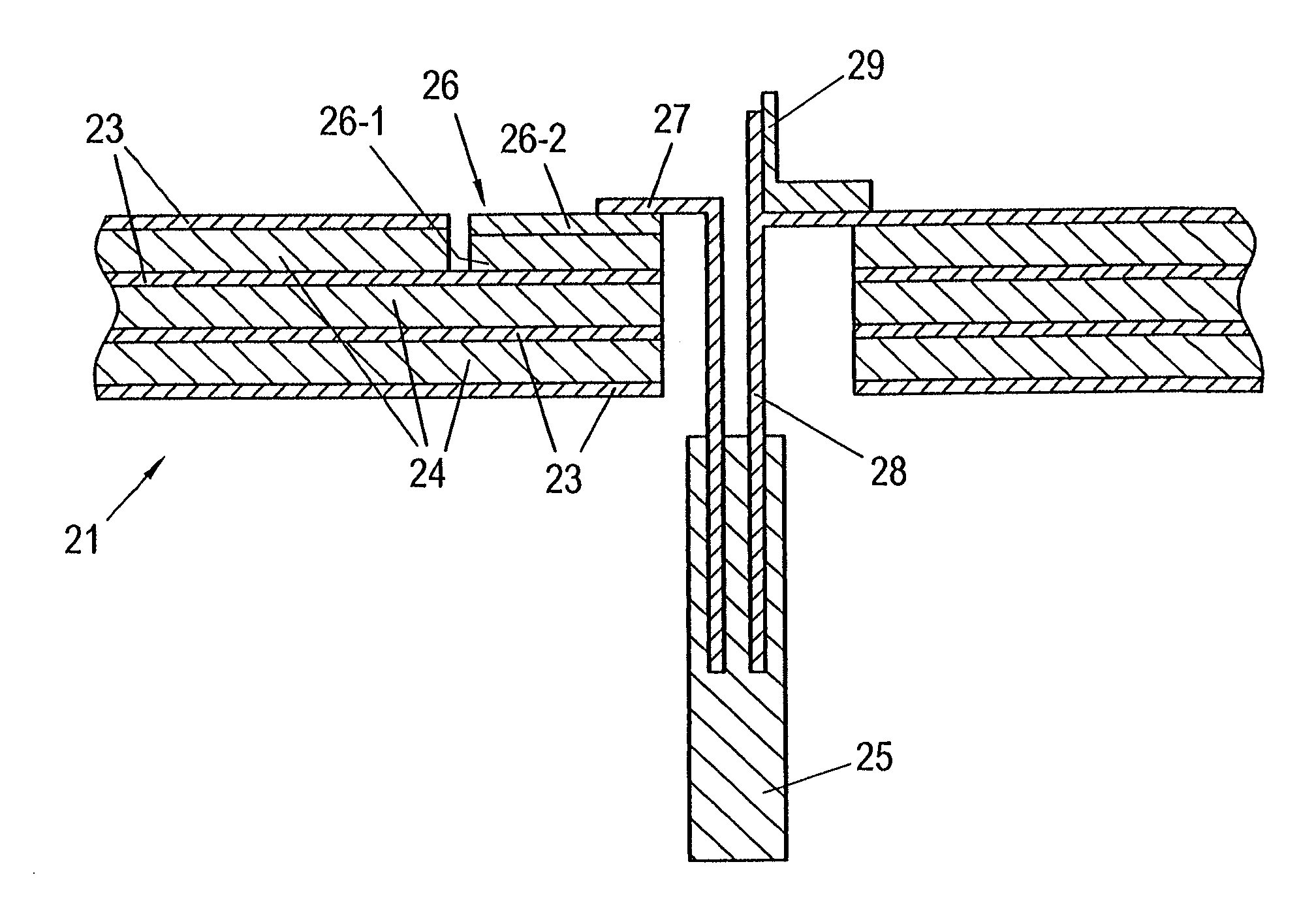 Method for mounting a component in or on a circuit board, and circuit board