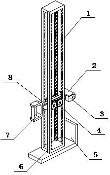 Building wall offset detection device