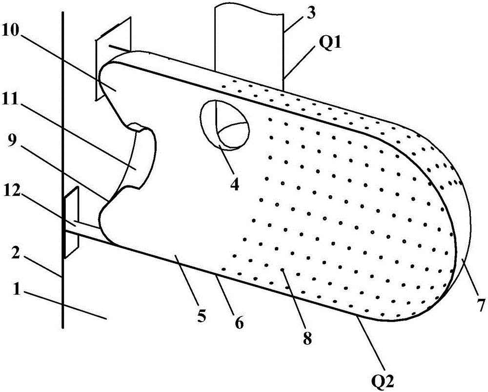 Integrated apparatus and method integrated in anaerobic digester to implement high-fiber material slurrying and scum shell breaking