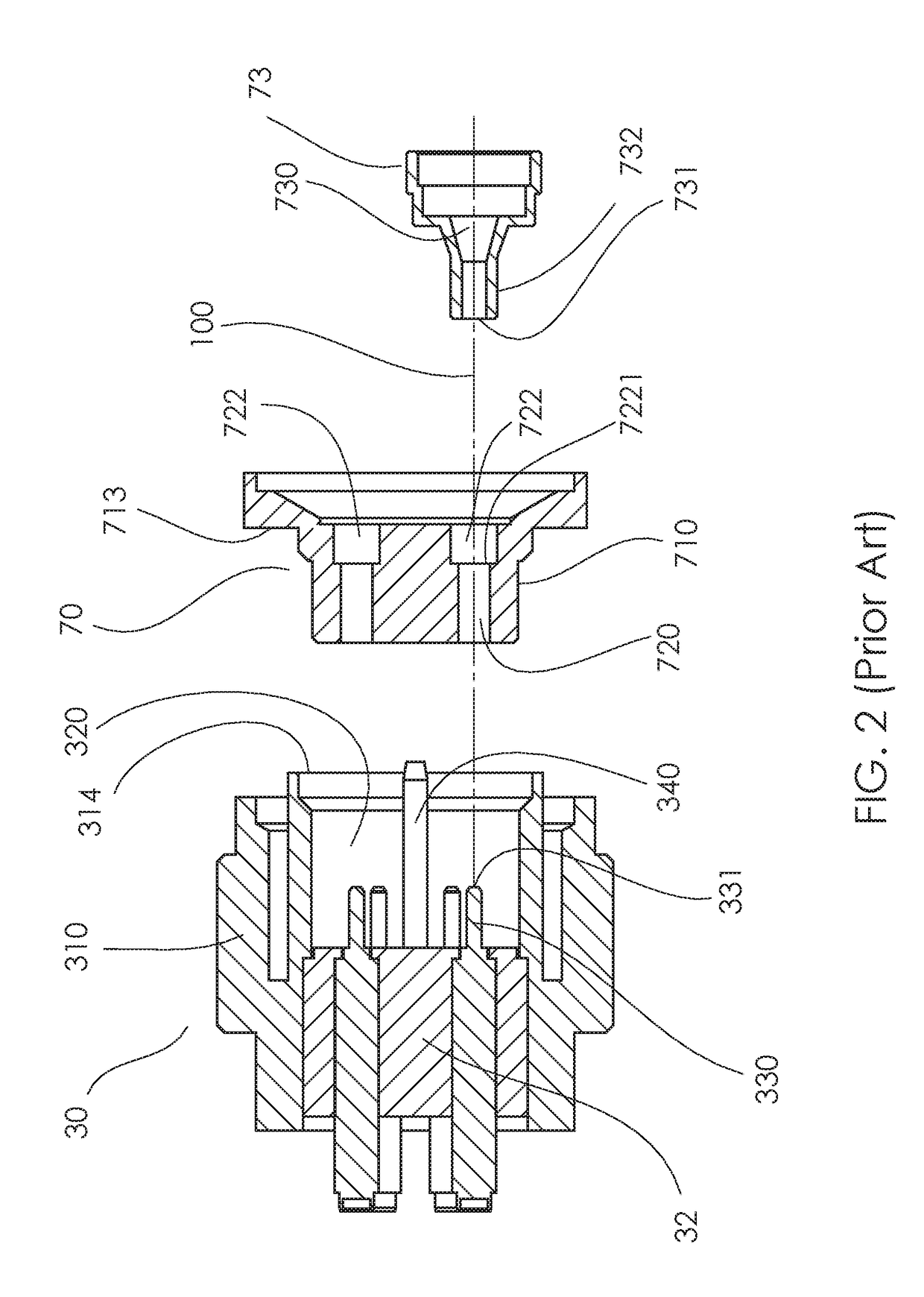 PC/APC dual-purpose adapter for inspecting circular ruggedized fiber optic connectors