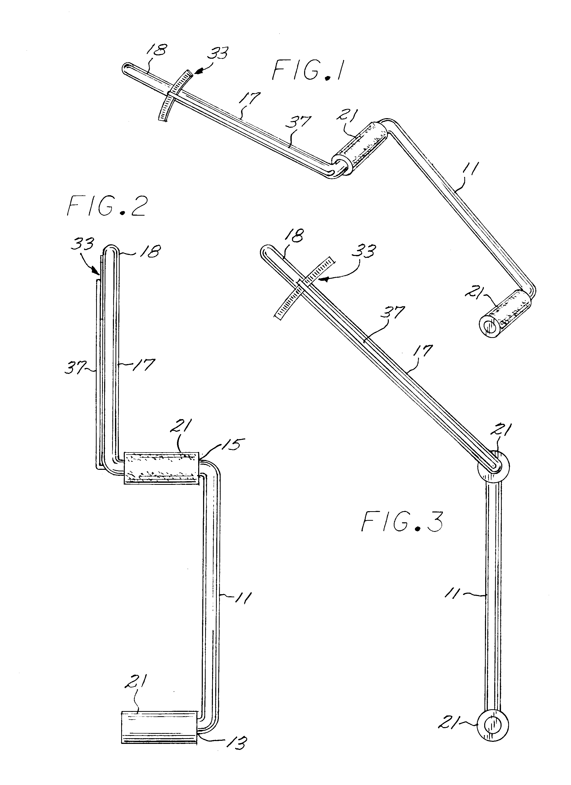 Post knee surgery physical therapy device