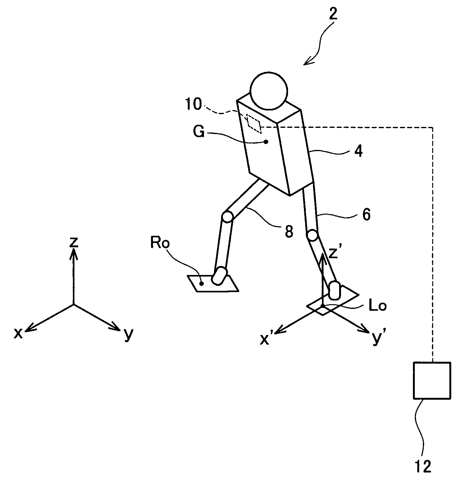 Legged robot and control method thereof