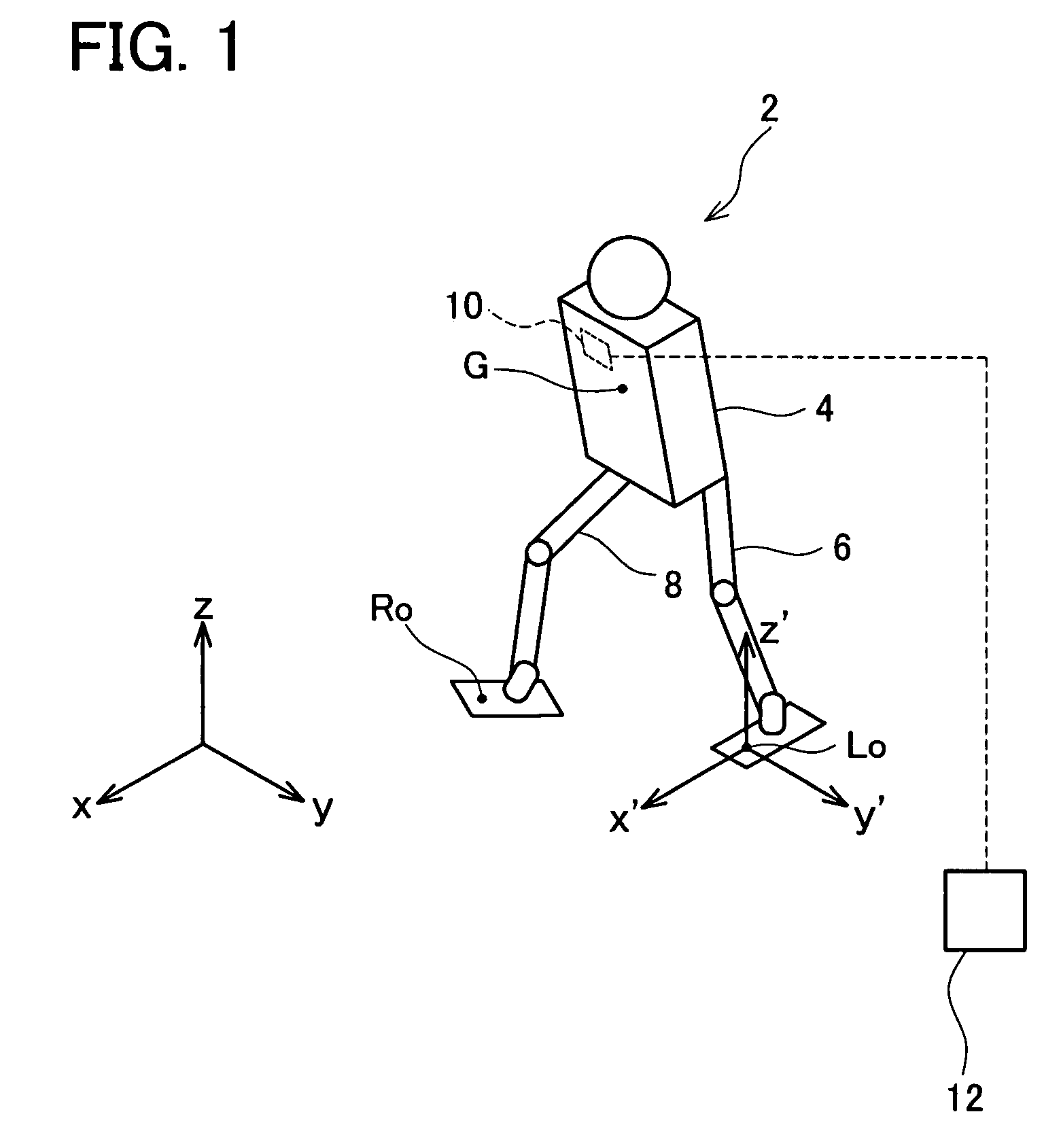 Legged robot and control method thereof