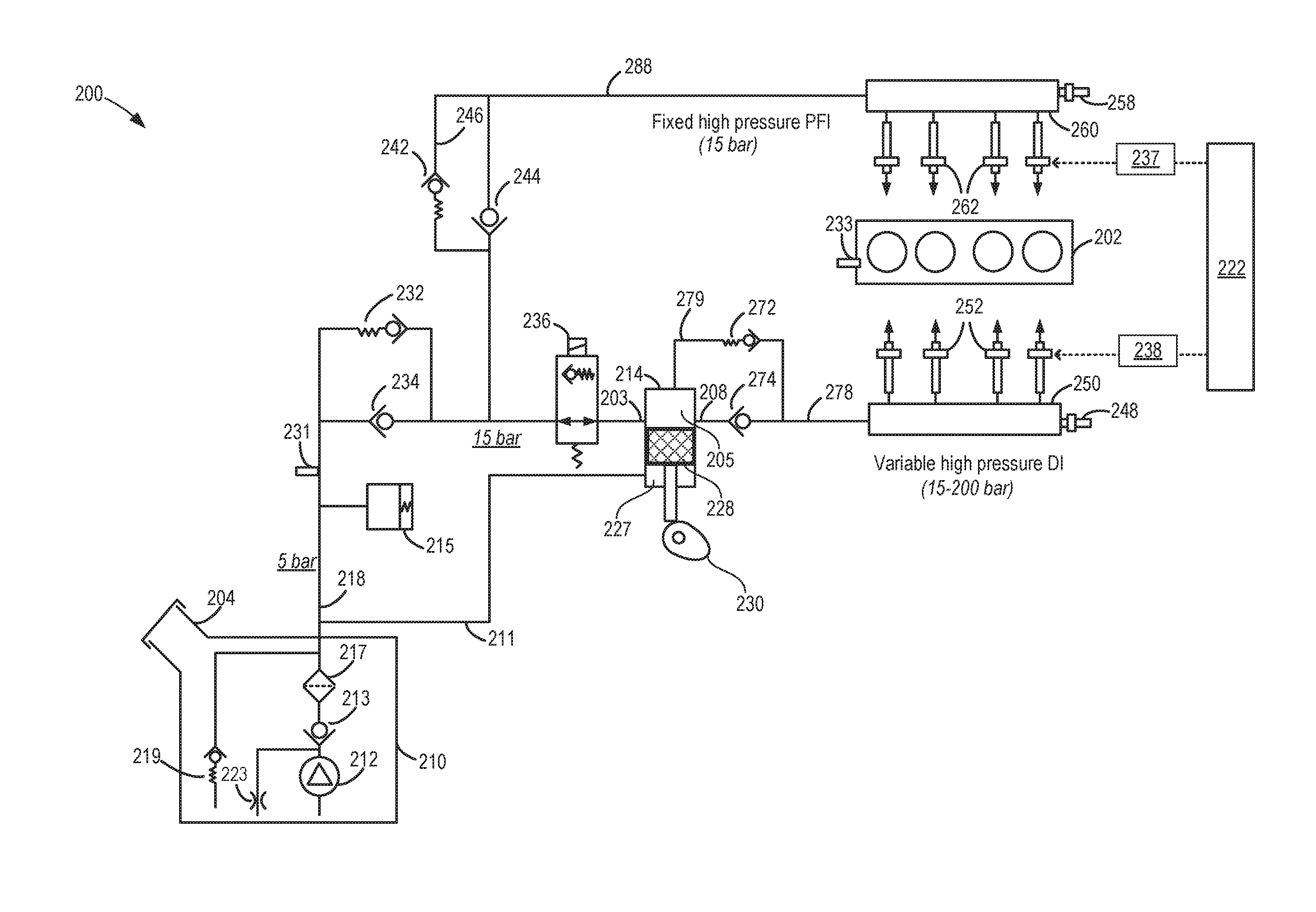 Methods and systems for port fuel injection control