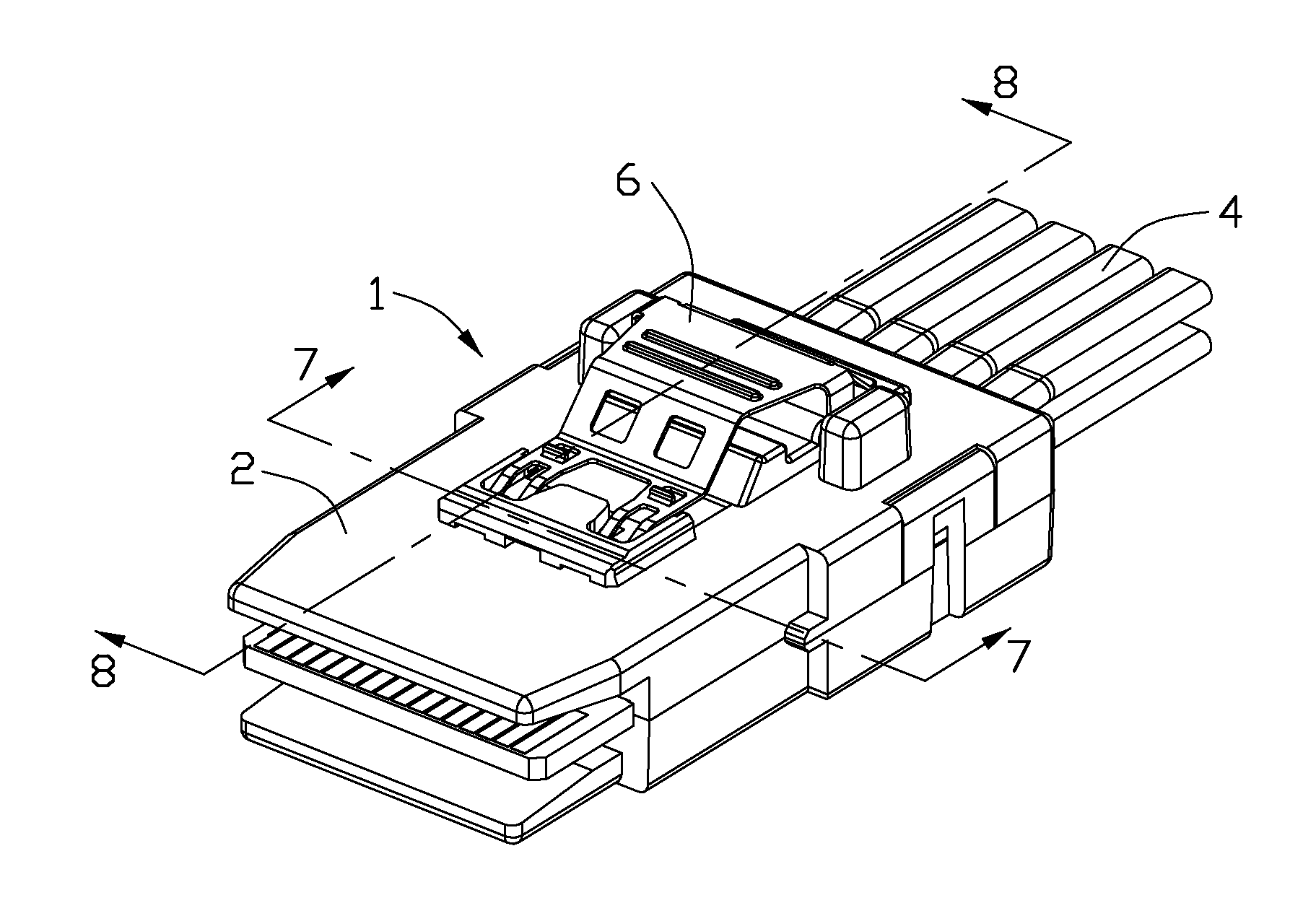 Cable assembly wth EMI protection