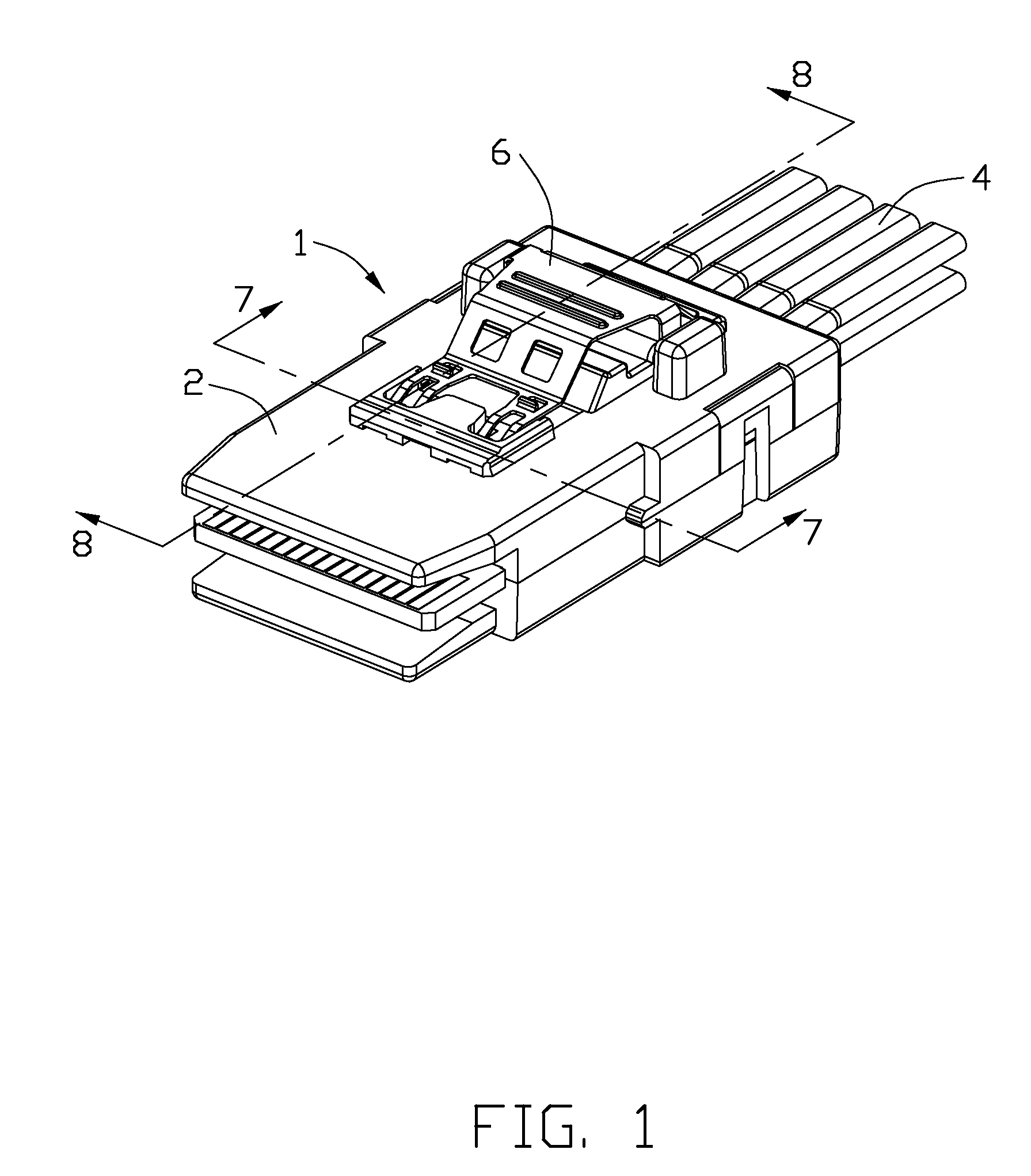 Cable assembly wth EMI protection