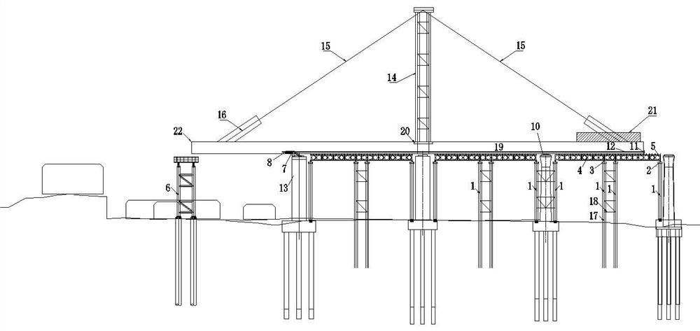 Large-span main beam bidirectional rapid incremental launching equipment system and construction method