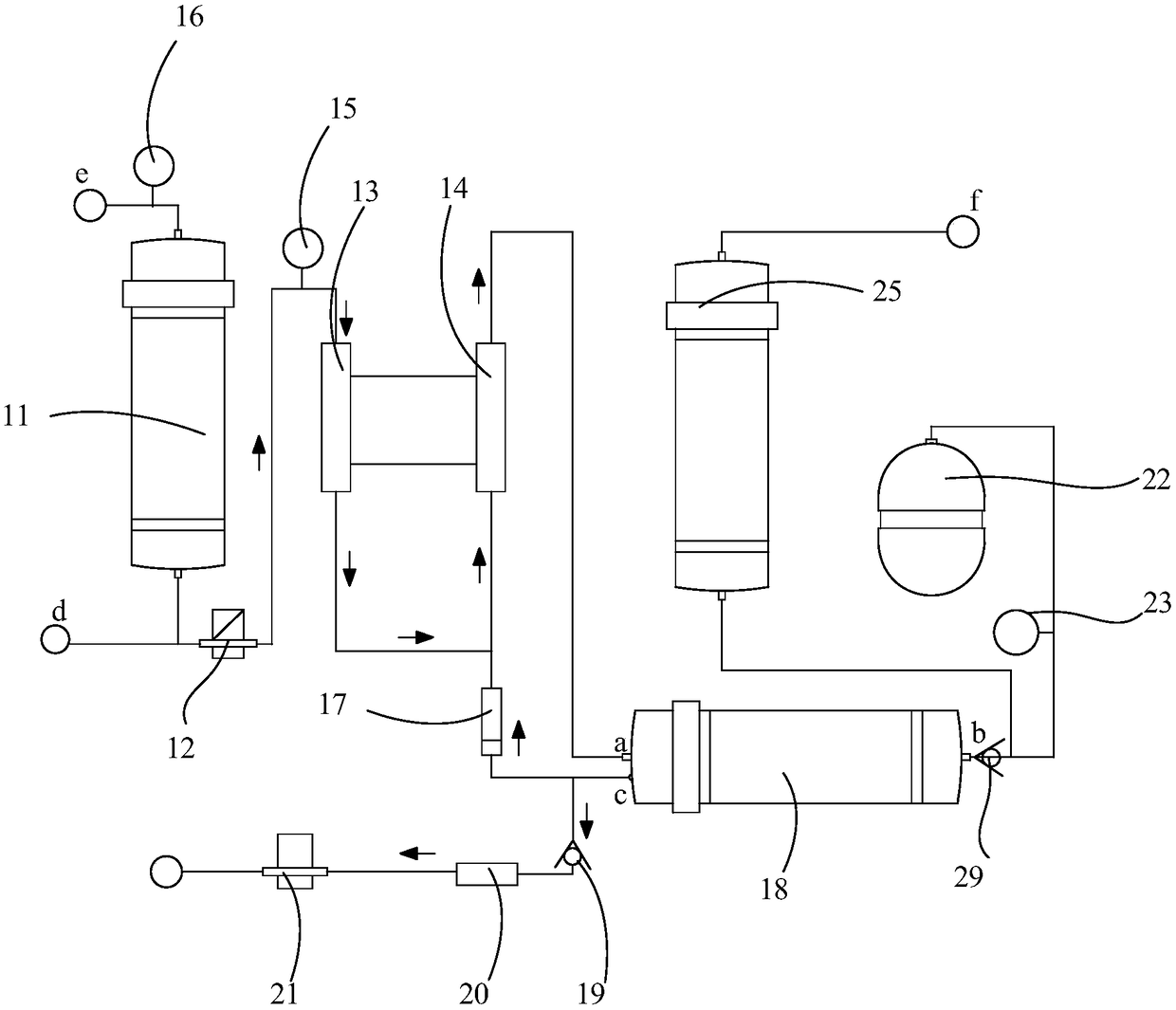 Water purifying device and water purifier