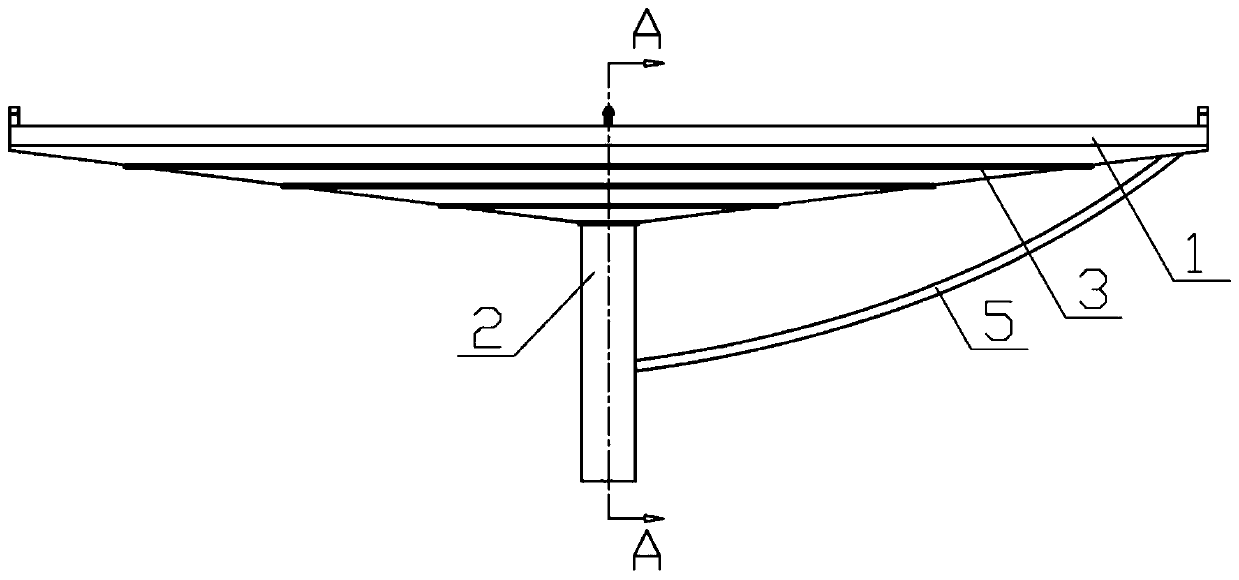 Water-containing plate for refrigerator