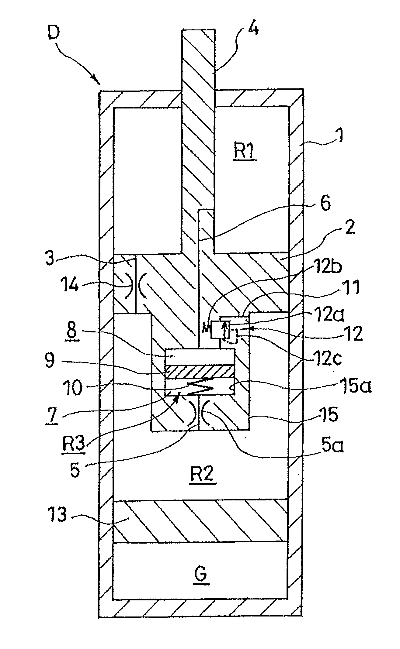 Shock absorbing device