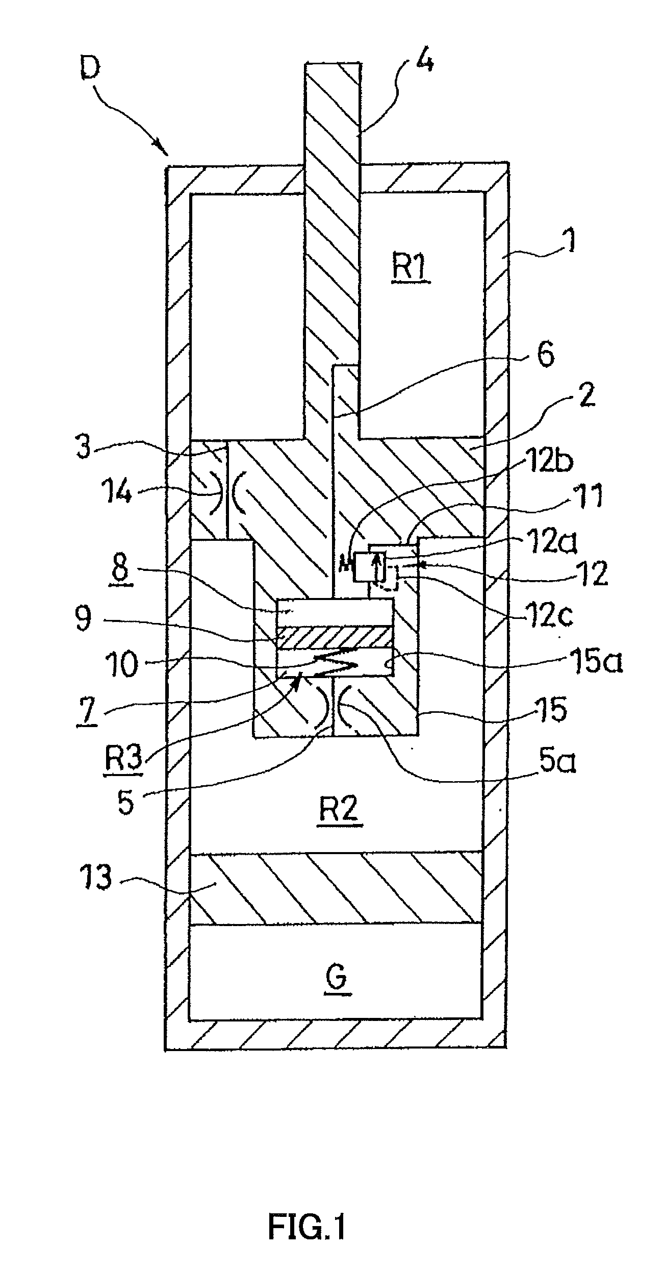 Shock absorbing device