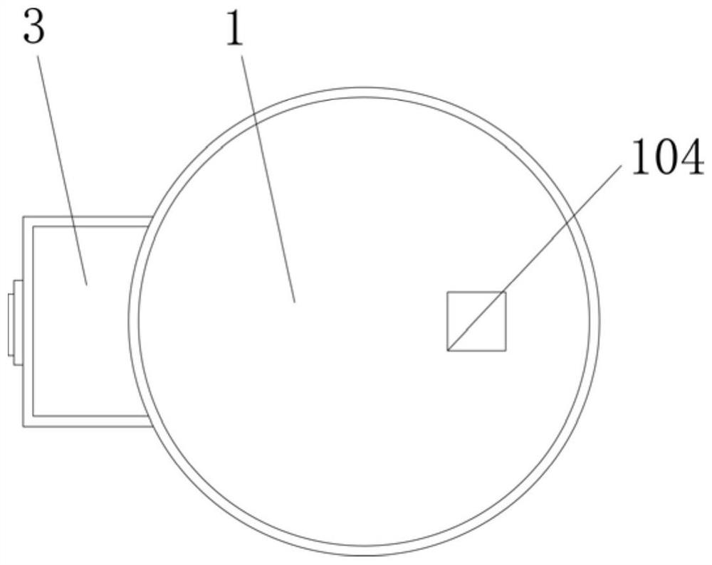 Iron rod rust removal device for building