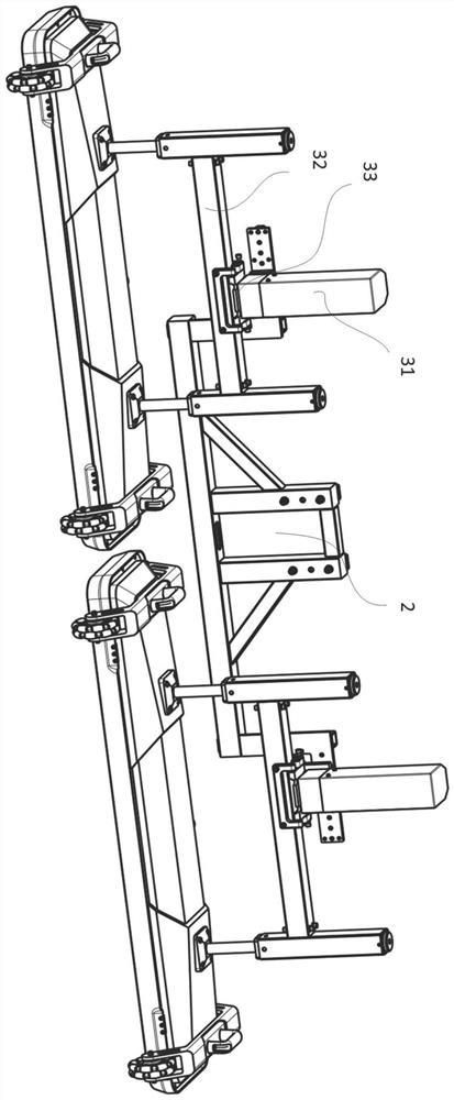 Double-detector suspension mechanism and detection robot