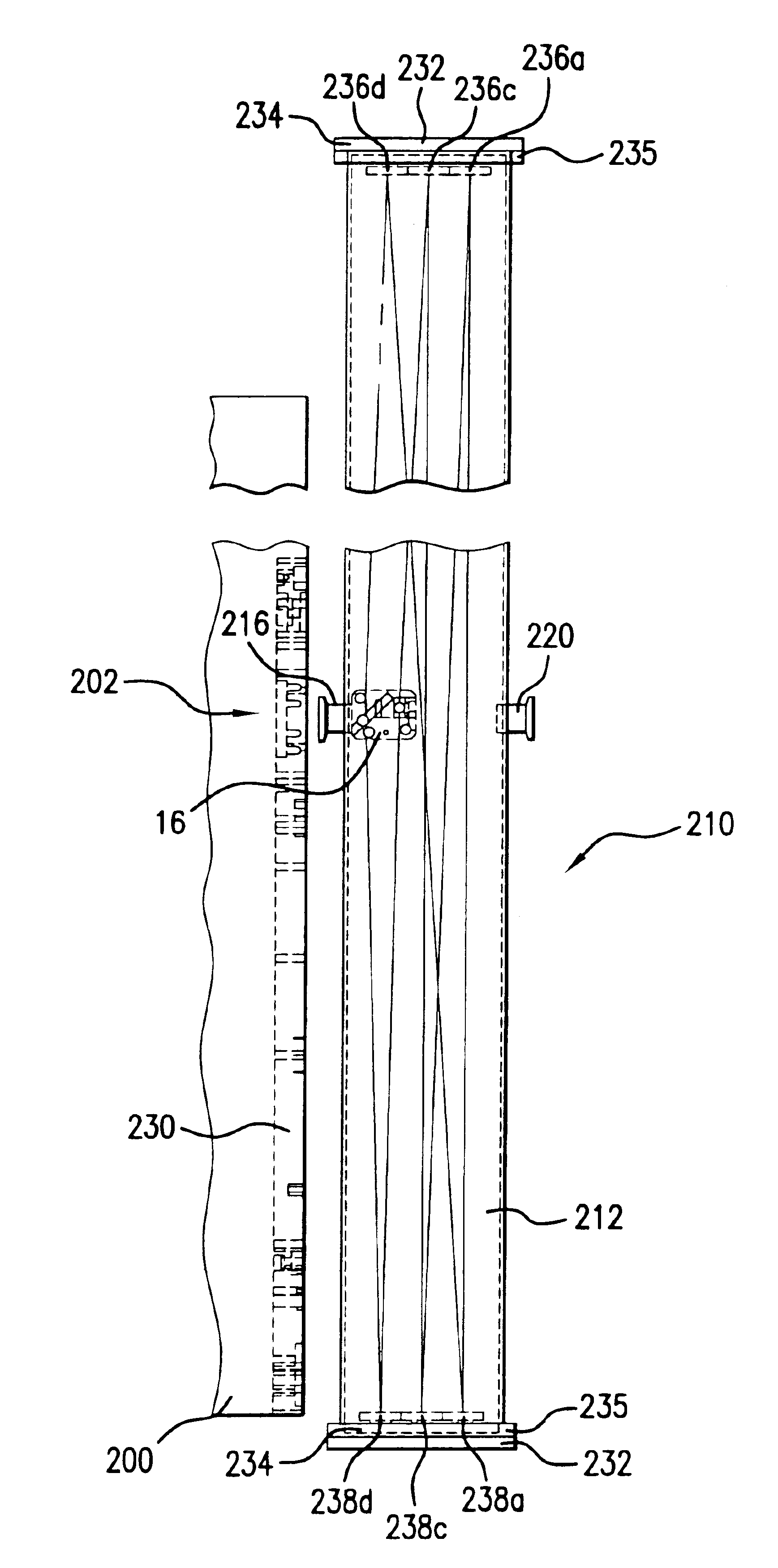 Long delay and high TIS pulse stretcher