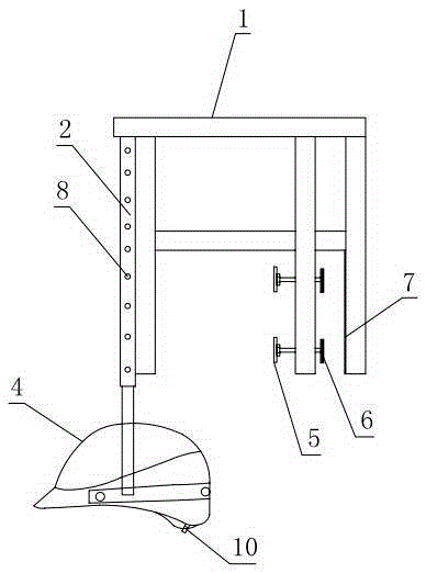 Standing cervical spondylosis functional exerciser and application