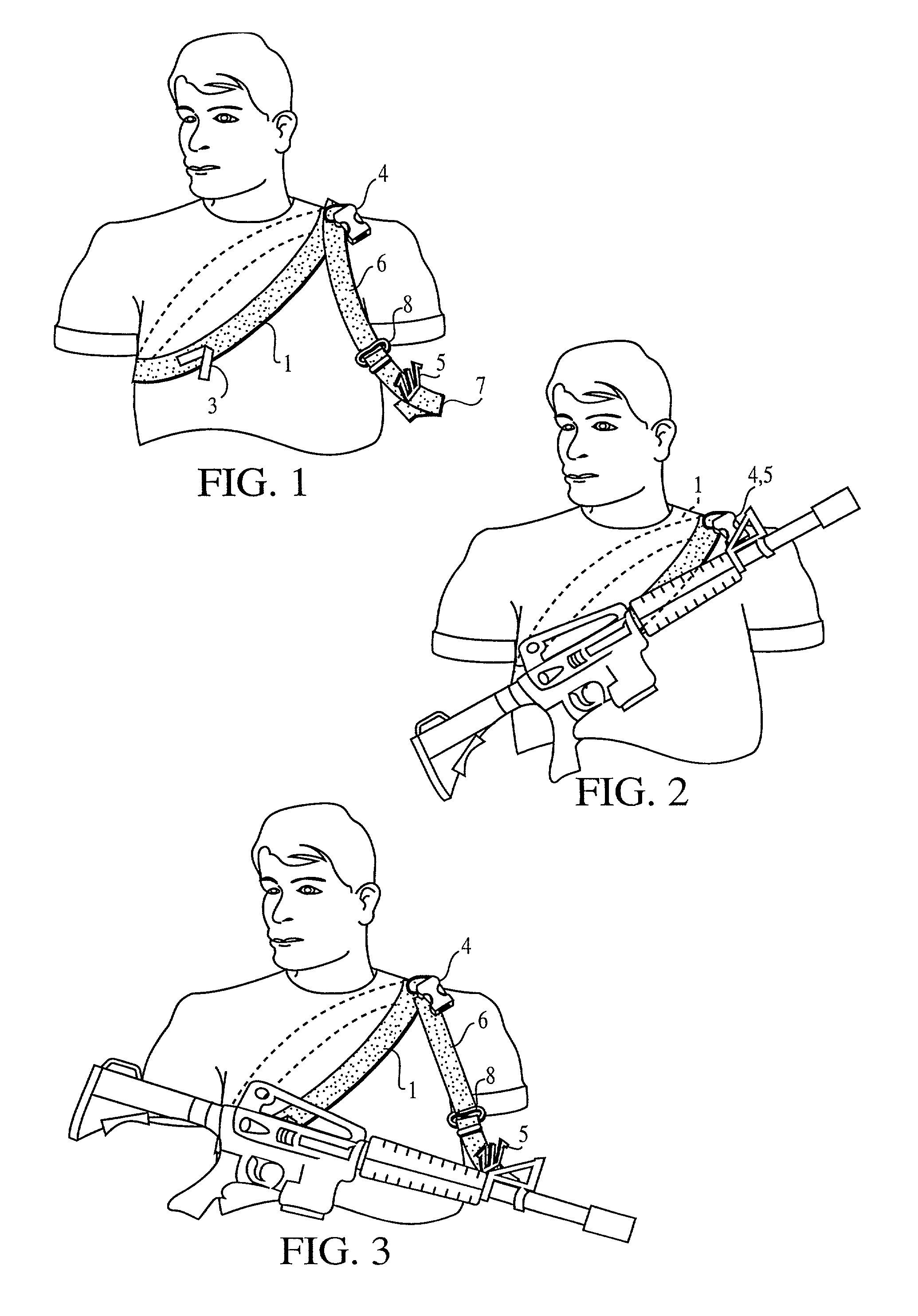 Weapon sling and attachments