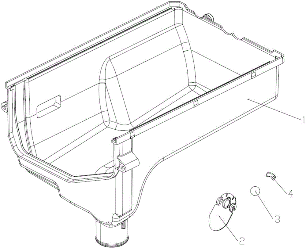 Washing agent box and washing and drying all-in-one machine