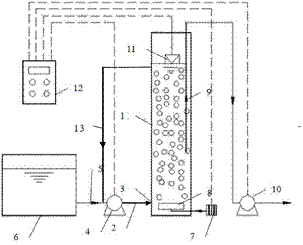 Method for quickly culturing aerobic granular sludge and sequencing batch reaction device