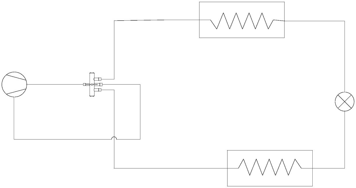 Environment-friendly heat pump internal circulation intelligent control fumigation machine capable of achieving heat and cold conversion