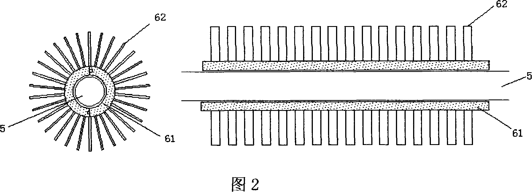 Temperature-evenness loop heat pipe device